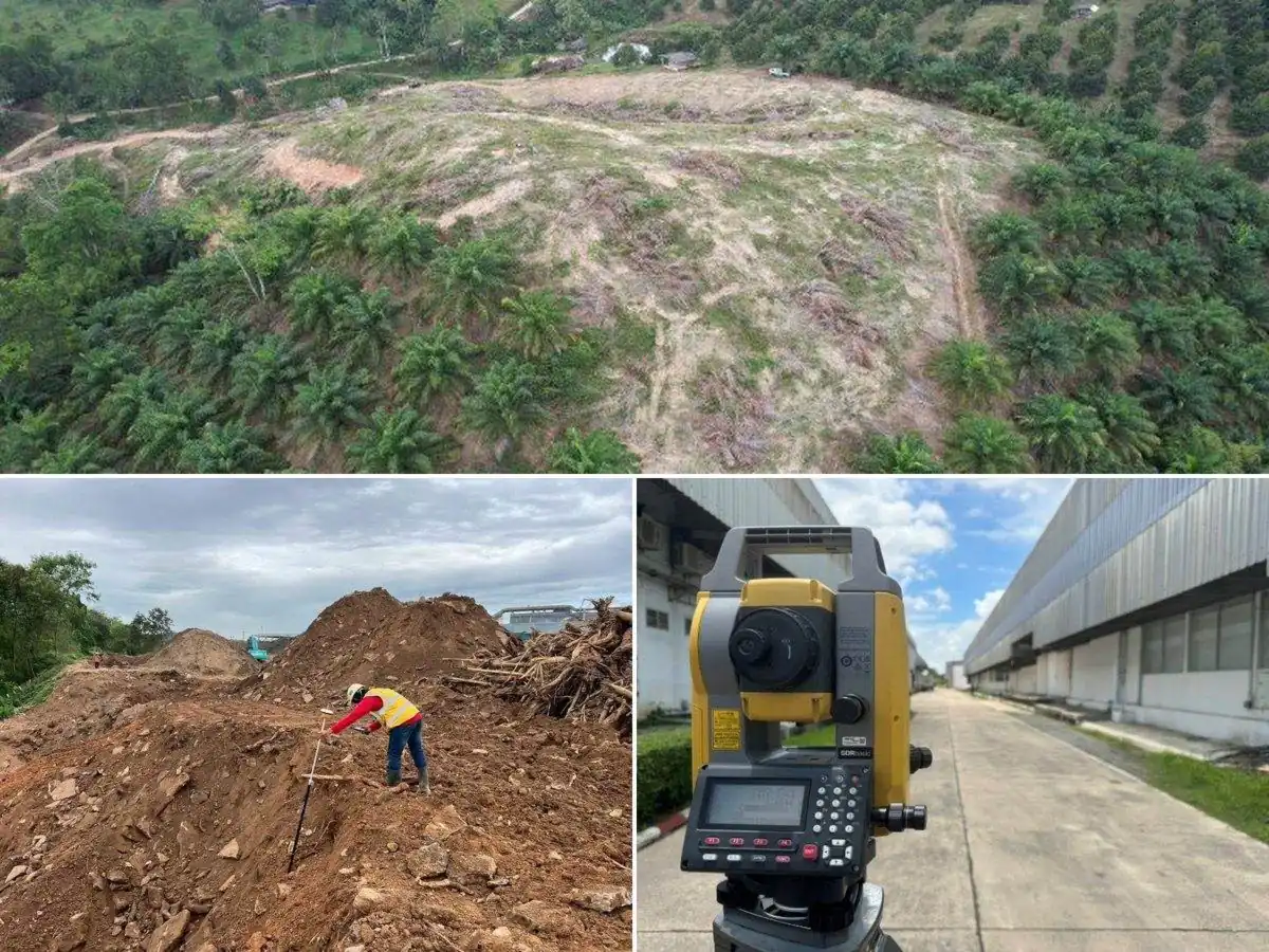 เปรียบเทียบ GPS RTK Total Station และ Drone Survey เลือกวิธีสำรวจแบบไหนดี