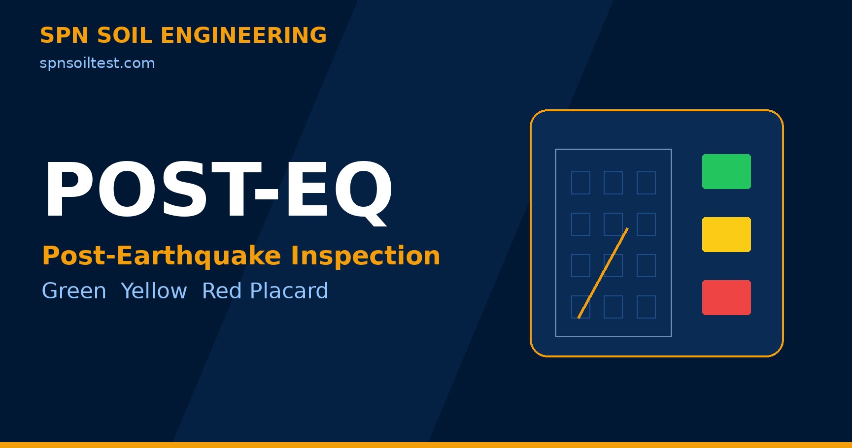 Post-Earthquake Building Inspection: Green, Yellow, Red Tags | SPN