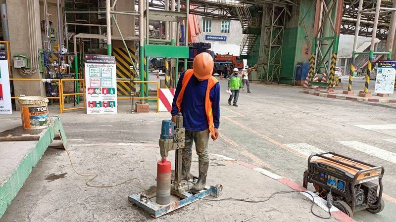 Concrete Coring — เจาะเก็บตัวอย่างคอนกรีต