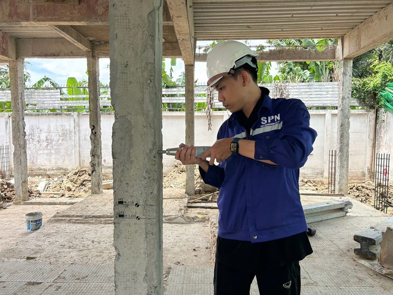Schmidt Hammer Test — ทดสอบความแข็งผิวคอนกรีต
